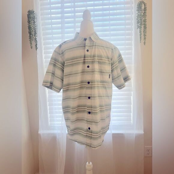 COLUMBIA Men’s Size medium in light green & gray.  Regular Fit.  Like NEW! - Picture 1 of 9